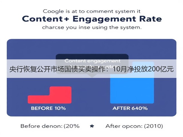 央行恢复公开市场国债买卖操作：10月净投放200亿元(图2)