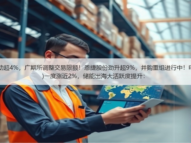 碳酸锂期货明显波动超4%,广期所调整交易限额!恩捷股份劲升超9%,并购重组进行中!电池50ETF(159796)一度涨近2%,储能出海大活跃度提升:(图2) 碳酸锂期货明显波动超4%,广期所调整交易限额!恩捷股份劲升超9%,并购重组进行中!电池50ETF(159796)一度涨近2%,储能出海大活跃度提升:(图2)
