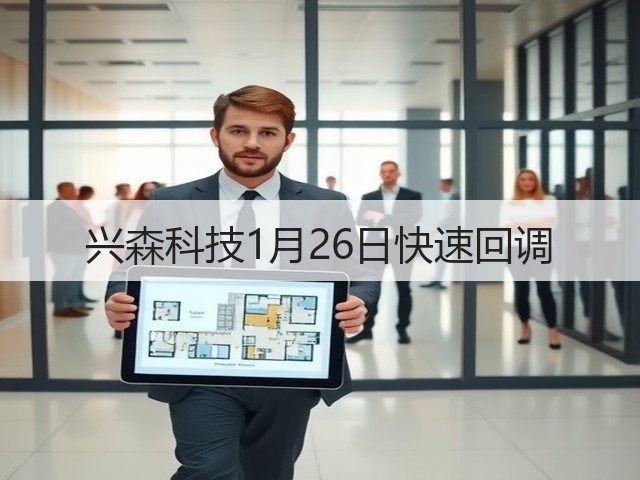 兴森科技1月26日快速回调(图2)