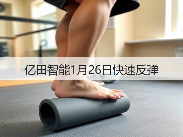 亿田智能1月26日快速反弹(图3) 亿田智能1月26日快速反弹(图3)