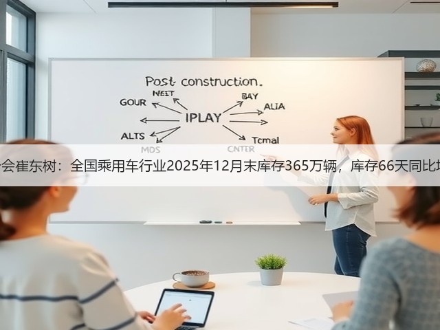 乘联分会崔东树：全国乘用车行业2025年12月末库存365万辆，库存66天同比增20天(图1)
