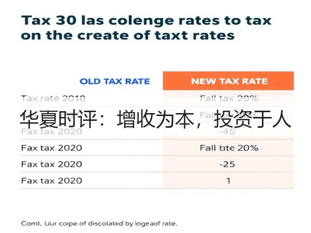 华夏时评:增收为本,投资于人(图1) 华夏时评:增收为本,投资于人(图1)