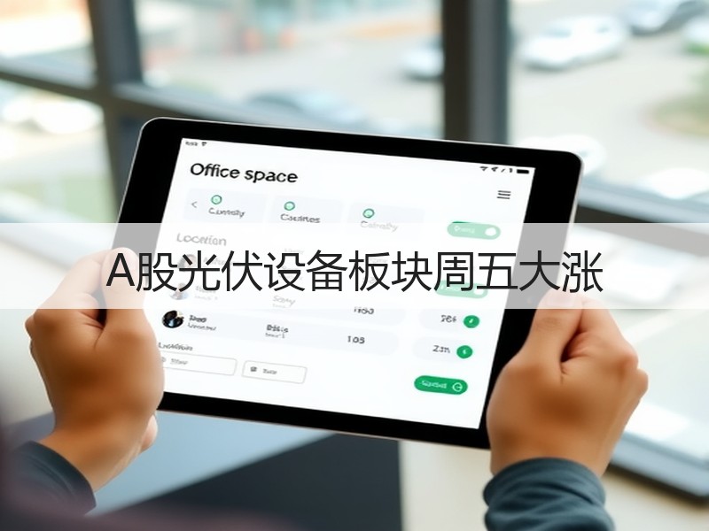 A股光伏设备板块周五大涨