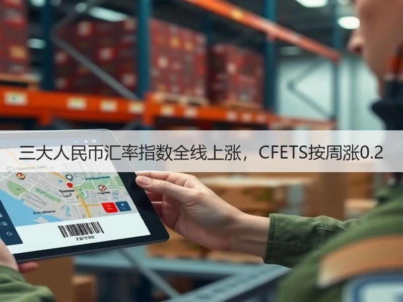三大人民币汇率指数全线上涨，CFETS按周涨0.2