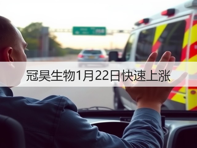 冠昊生物1月22日快速上涨(图3)