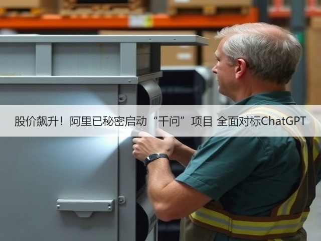 股价飙升！阿里已秘密启动“千问”项目 全面对标ChatGPT(图2)