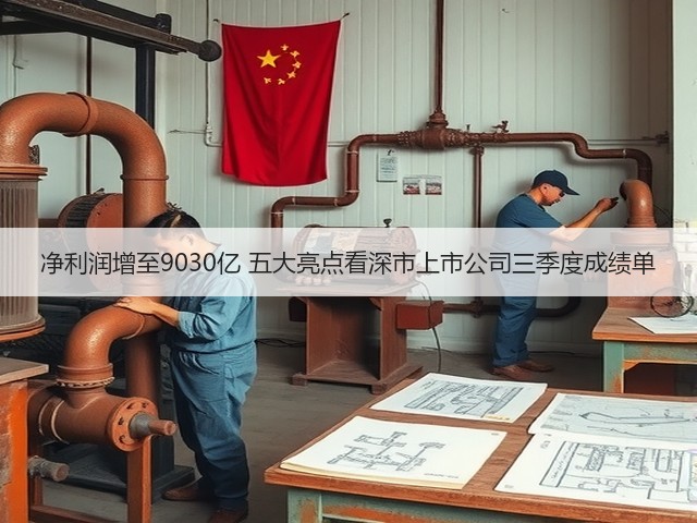 净利润增至9030亿 五大亮点看深市上市公司三季度成绩单(图2) 净利润增至9030亿 五大亮点看深市上市公司三季度成绩单(图2)