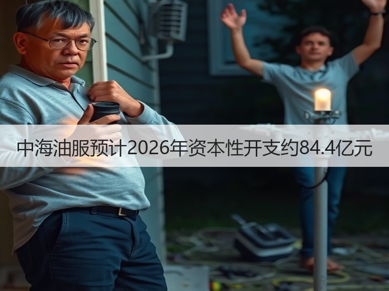 中海油服预计2026年资本性开支约84.4亿元