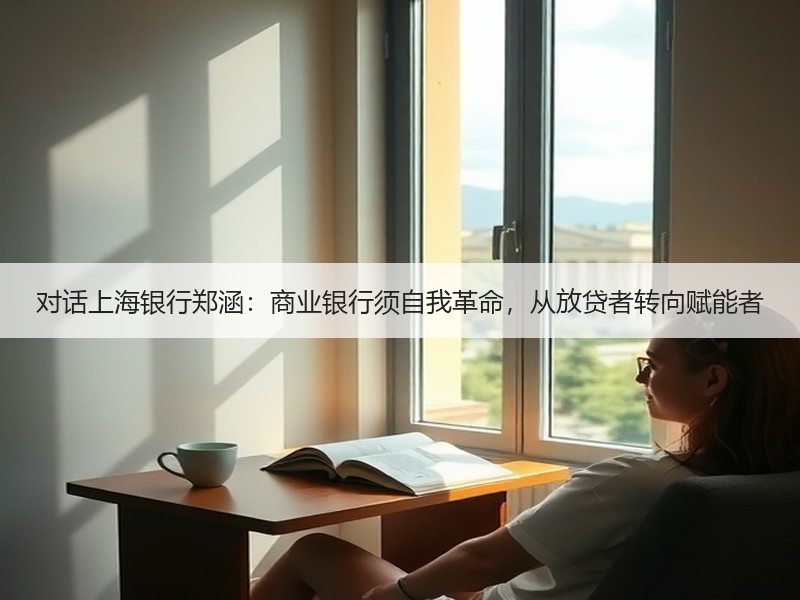 对话上海银行郑涵：商业银行须自我革命，从放贷者转向赋能者