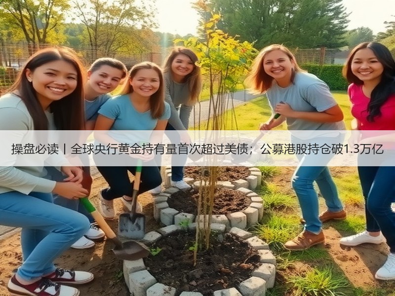 操盘必读丨全球央行黄金持有量首次超过美债；公募港股持仓破1.3万亿