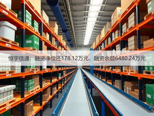 恒宇信通:融资净偿还178.12万元,融资余额6480.24万元(图1) 恒宇信通:融资净偿还178.12万元,融资余额6480.24万元(图1)