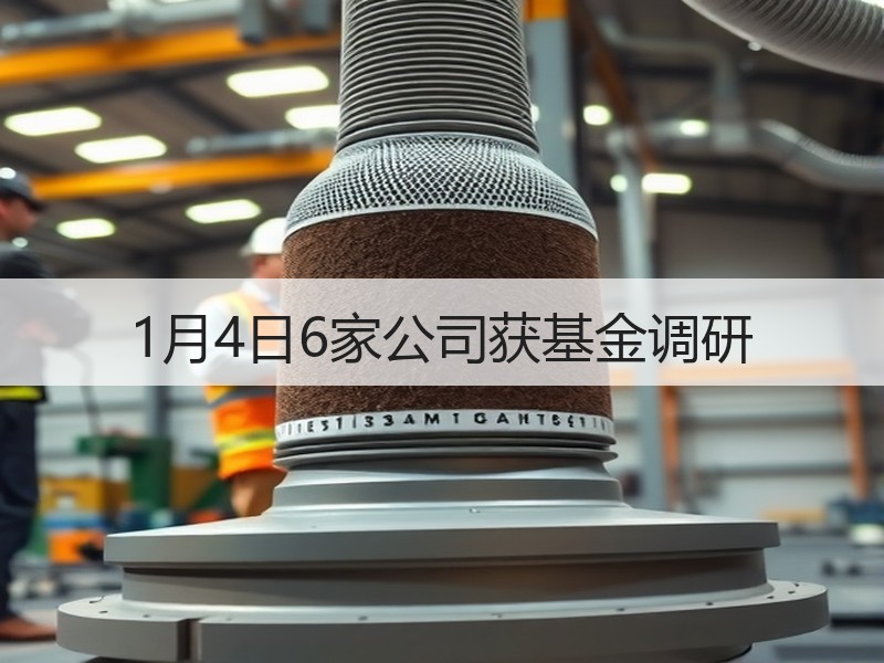 1月4日6家公司获基金调研