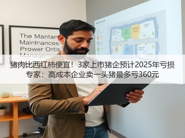 猪肉比西红柿便宜!3家上市猪企预计2025年亏损 专家:高成本企业卖一头猪最多亏360元(图3) 猪肉比西红柿便宜!3家上市猪企预计2025年亏损 专家:高成本企业卖一头猪最多亏360元(图3)