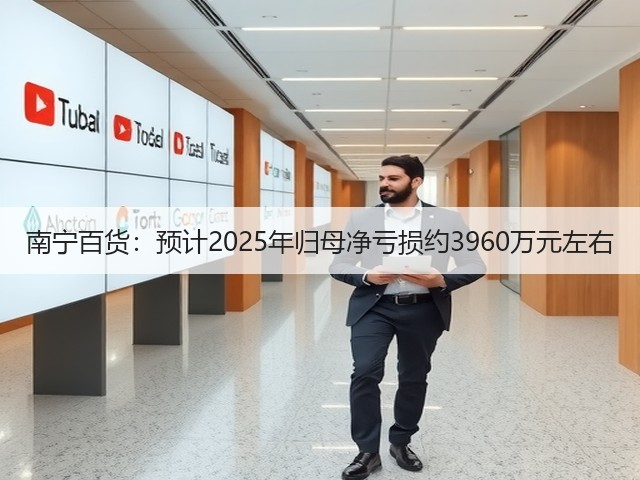 南宁百货：预计2025年归母净亏损约3960万元左右(图2)