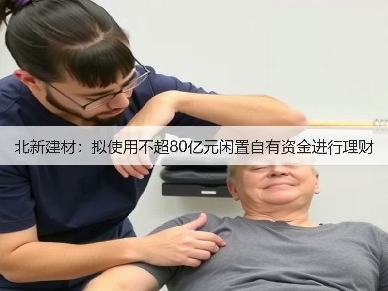 北新建材：拟使用不超80亿元闲置自有资金进行理财