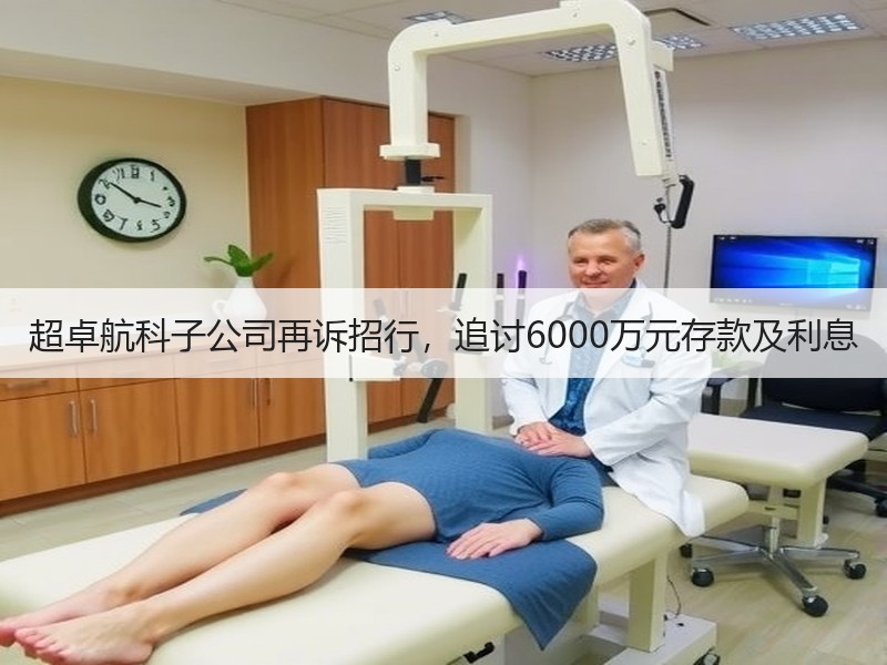 超卓航科子公司再诉招行，追讨6000万元存款及利息