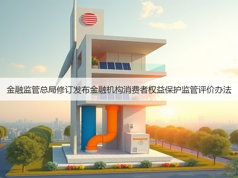 金融监管总局修订发布金融机构消费者权益保护监管评价办法