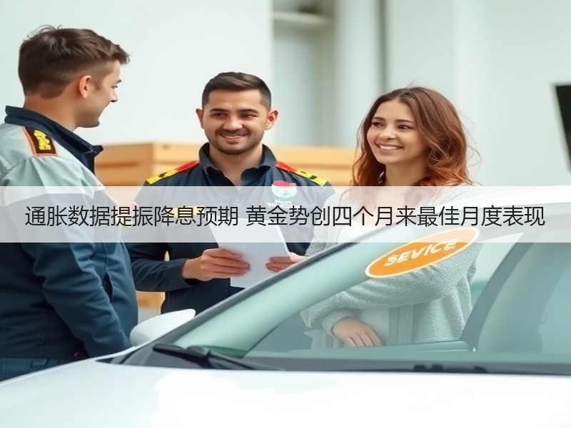 通胀数据提振降息预期 黄金势创四个月来最佳月度表现