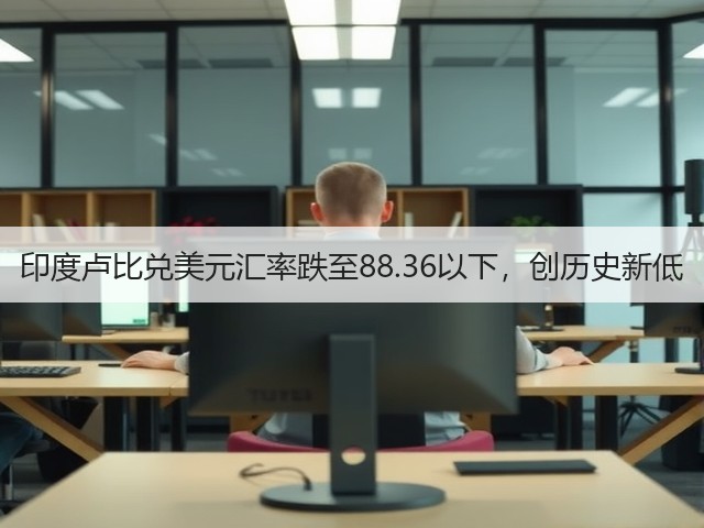 印度卢比兑美元汇率跌至88.36以下，创历史新低(图2)