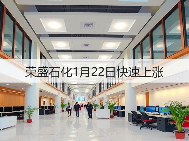 荣盛石化1月22日快速上涨(图2) 荣盛石化1月22日快速上涨(图2)