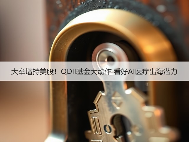 大举增持美股！QDII基金大动作 看好AI医疗出海潜力(图1)