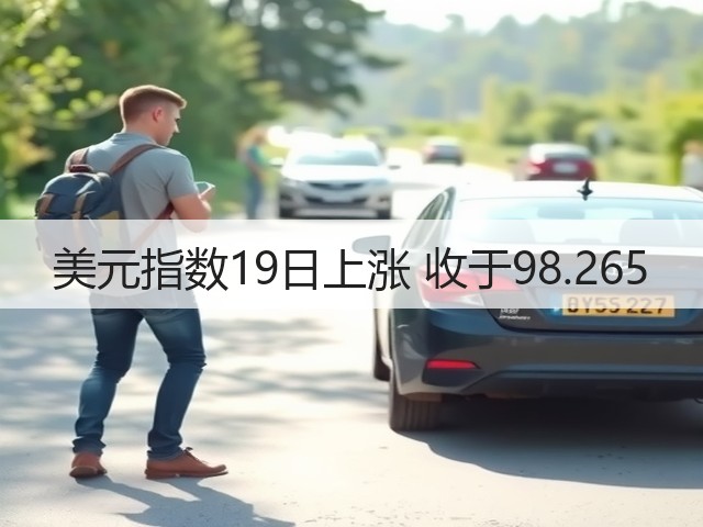 美元指数19日上涨 收于98.265(图1) 美元指数19日上涨 收于98.265(图1)