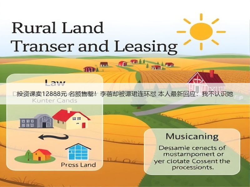 投资课卖12888元 名额售罄！李蓓却被谭珺连环怼 本人最新回应：我不认识她