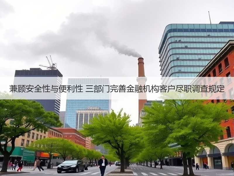 兼顾安全性与便利性 三部门完善金融机构客户尽职调查规定