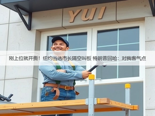 刚上位就开撕！纽约当选市长隔空叫板 特朗普回呛：对我客气点(图1)
