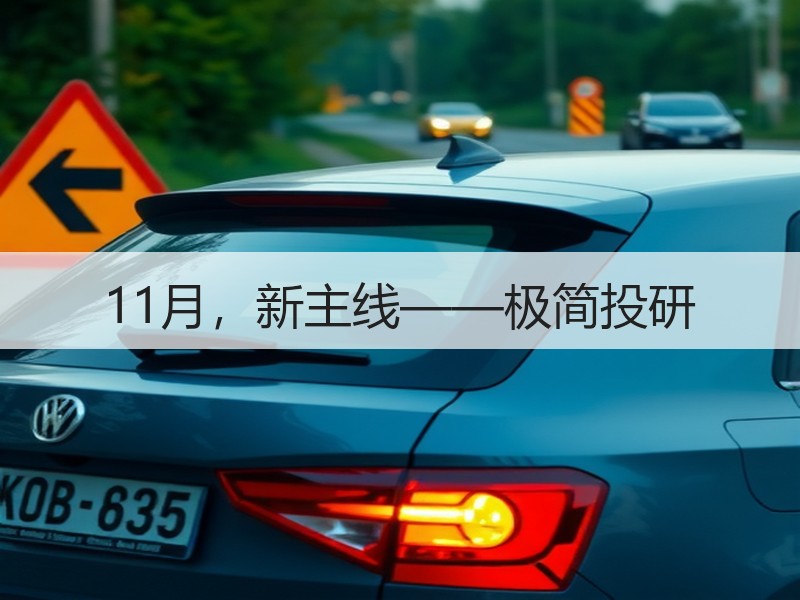 11月，新主线——极简投研