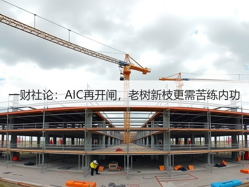 一财社论：AIC再开闸，老树新枝更需苦练内功