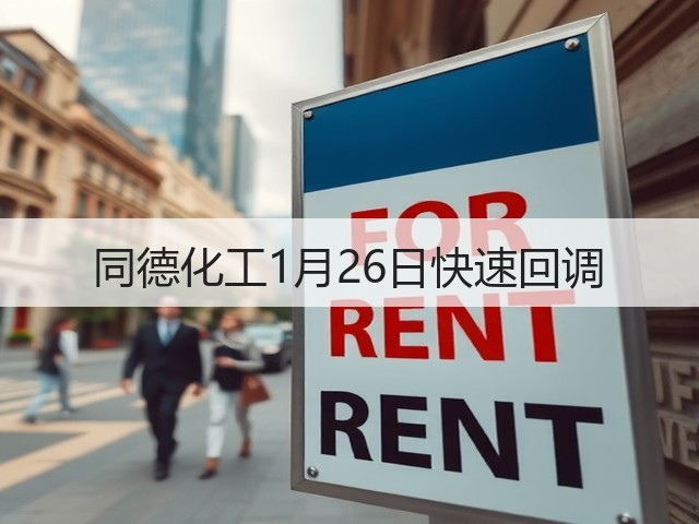 同德化工1月26日快速回调(图2) 同德化工1月26日快速回调(图2)