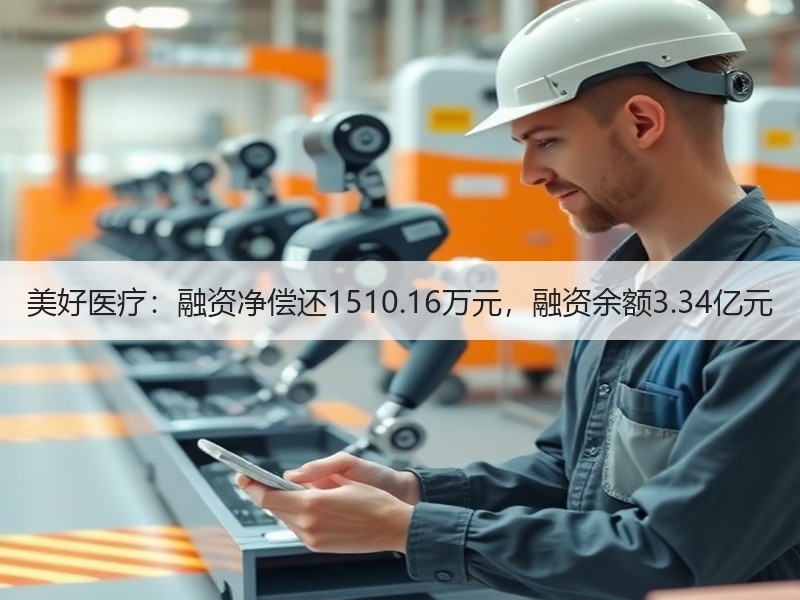 美好医疗：融资净偿还1510.16万元，融资余额3.34亿元