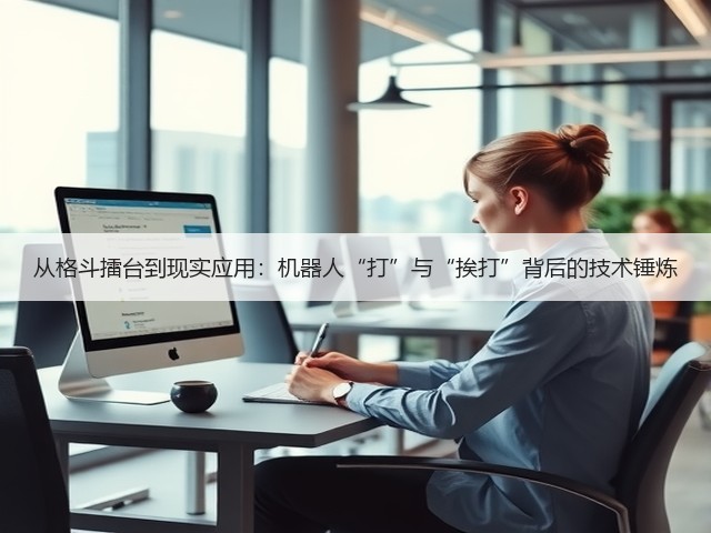 从格斗擂台到现实应用：机器人“打”与“挨打”背后的技术锤炼(图1)