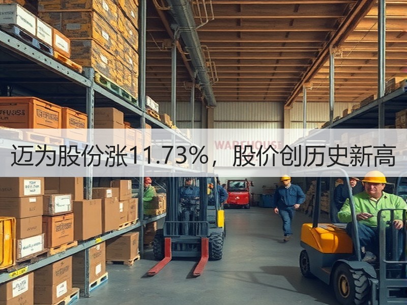 迈为股份涨11.73%，股价创历史新高