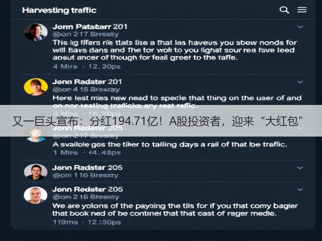 又一巨头宣布:分红194.71亿!A股投资者,迎来“大红包”(图3) 又一巨头宣布:分红194.71亿!A股投资者,迎来“大红包”(图3)