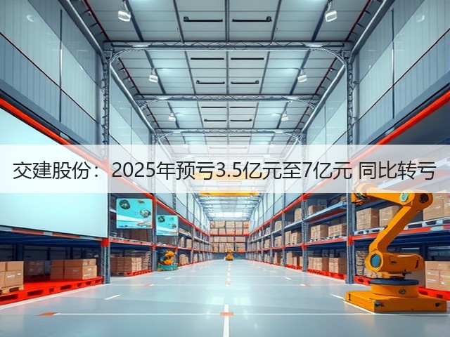 交建股份：2025年预亏3.5亿元至7亿元 同比转亏(图3)