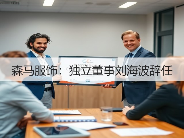 森马服饰:独立董事刘海波辞任(图3) 森马服饰:独立董事刘海波辞任(图3)