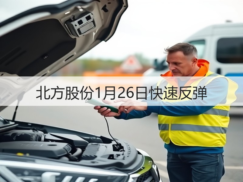 北方股份1月26日快速反弹