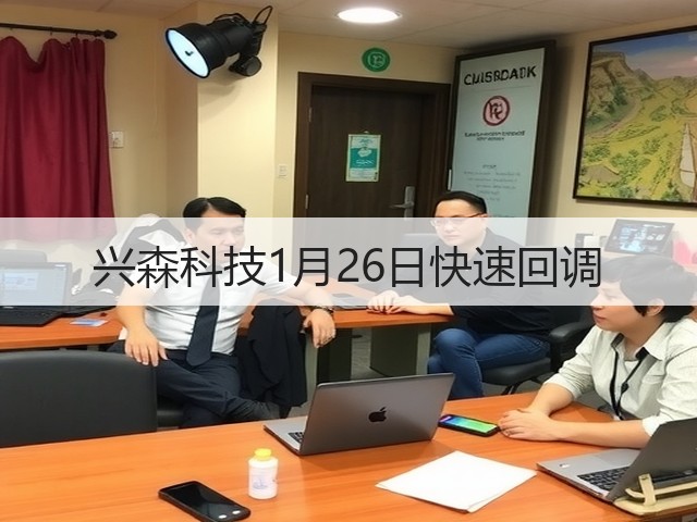 兴森科技1月26日快速回调(图2)
