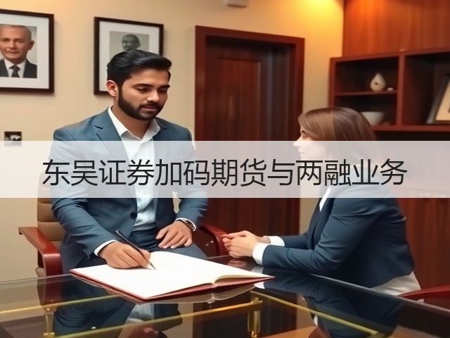 东吴证券加码期货与两融业务(图2) 东吴证券加码期货与两融业务(图2)