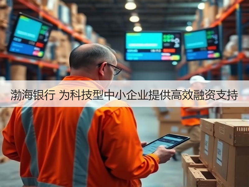 渤海银行 为科技型中小企业提供高效融资支持