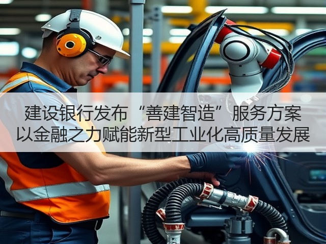 建设银行发布“善建智造”服务方案 以金融之力赋能新型工业化高质量发展(图2) 建设银行发布“善建智造”服务方案 以金融之力赋能新型工业化高质量发展(图2)