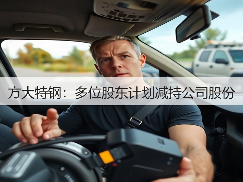 方大特钢：多位股东计划减持公司股份