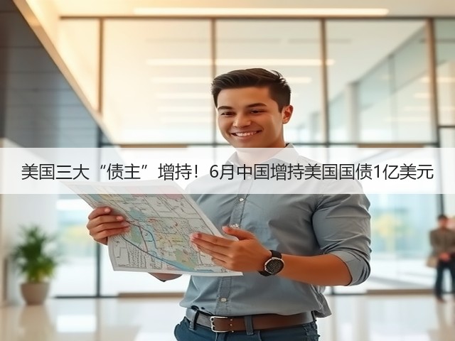 美国三大“债主”增持!6月中国增持美国国债1亿美元(图1) 美国三大“债主”增持!6月中国增持美国国债1亿美元(图1)