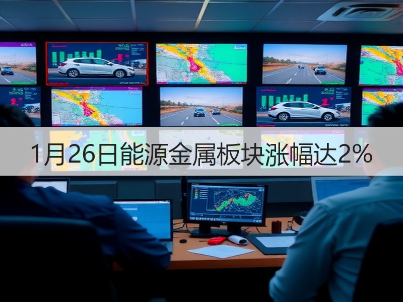 1月26日能源金属板块涨幅达2%