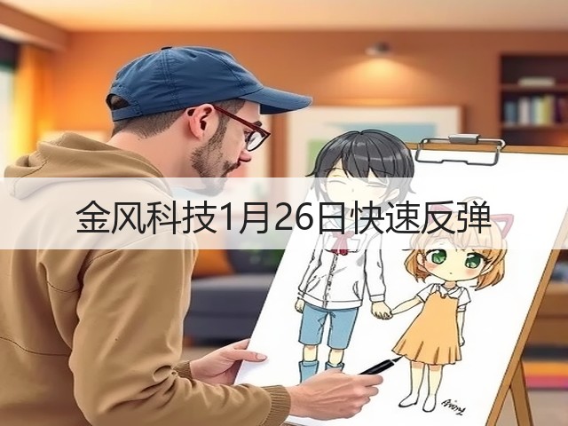 金风科技1月26日快速反弹(图2) 金风科技1月26日快速反弹(图2)
