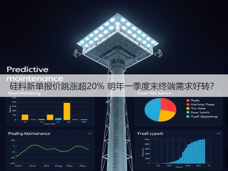 硅料新单报价跳涨超20% 明年一季度末终端需求好转？