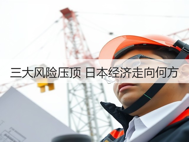三大风险压顶 日本经济走向何方(图3) 三大风险压顶 日本经济走向何方(图3)