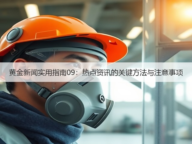 黄金新闻实用指南09：热点资讯的关键方法与注意事项(图1)